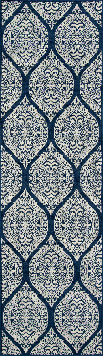 Momeni Baja  Navy  Contemporary