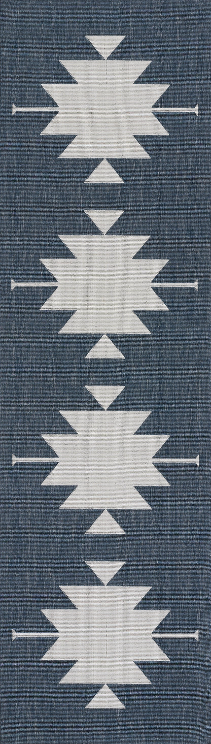 Momeni Baja  Denim  Contemporary