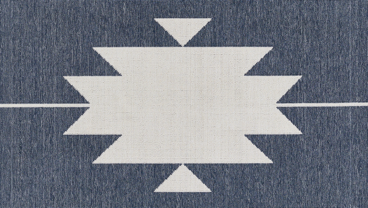 Momeni Baja  Denim  Contemporary