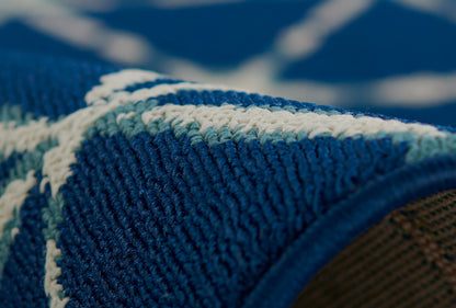 Momeni Baja  Blue  Contemporary