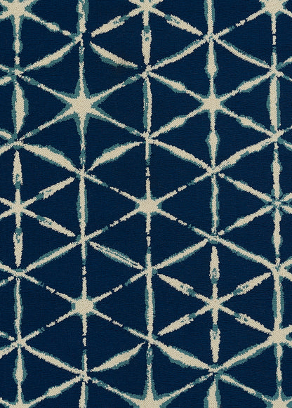 Momeni Baja  Blue  Contemporary