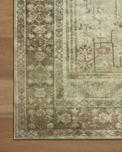 Magnolia Home by Joanna Gaines x Loloi Banks  Natural Granite Machine Washable
