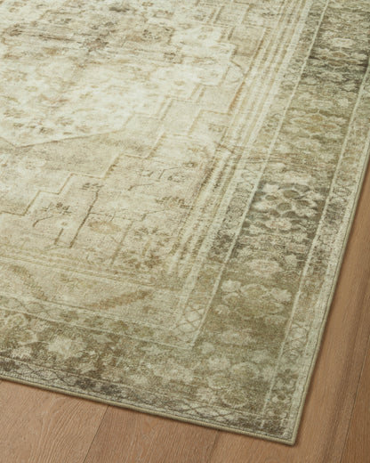 Magnolia Home by Joanna Gaines x Loloi Banks  Natural Granite Machine Washable