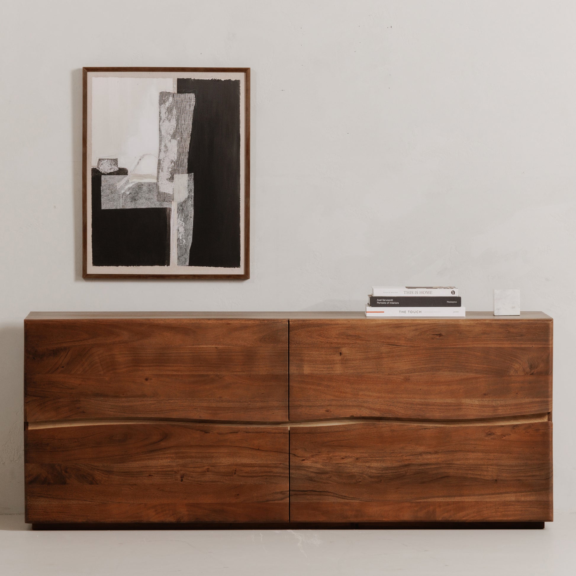 Moes Home Dressers Watson Brown Contemporary Furniture