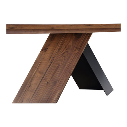 Moes Home Dining Tables Axio Brown Contemporary Furniture