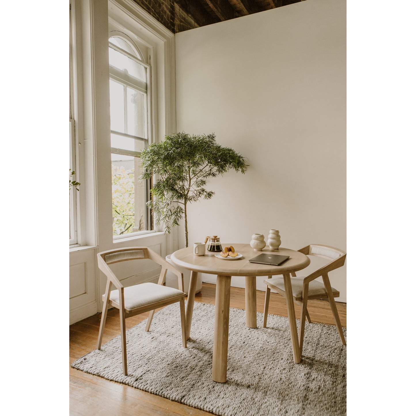 Moes Home Dining Tables Malibu Natural Scandinavian Furniture