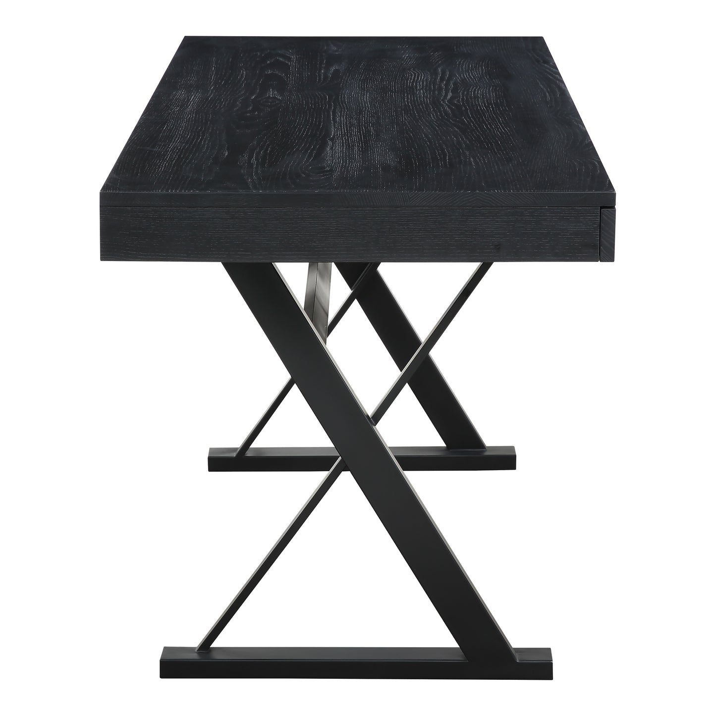 Moes Home Desks Profecto Black Modern Furniture