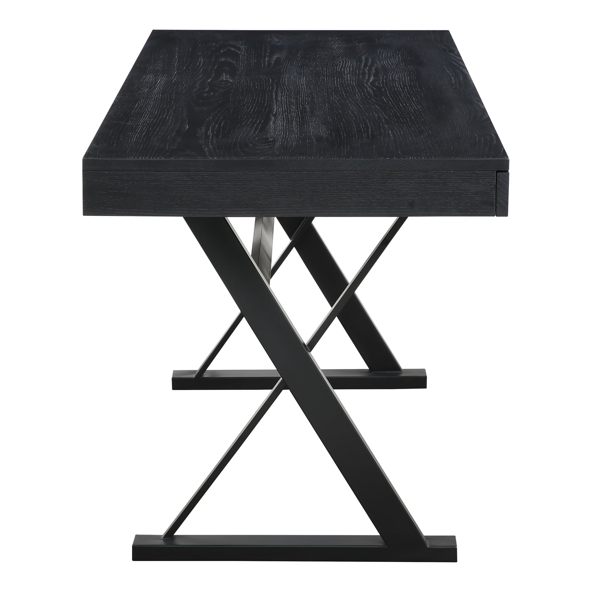 Moes Home Desks Profecto Black Modern Furniture