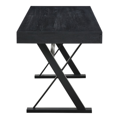Moes Home Desks Profecto Black Modern Furniture