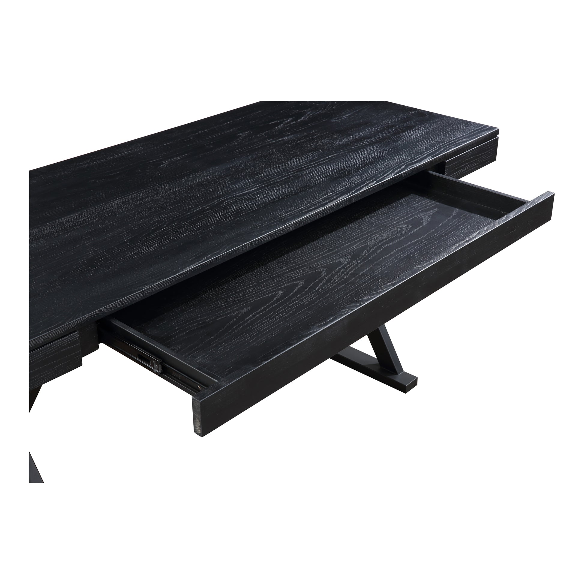 Moes Home Desks Profecto Black Modern Furniture