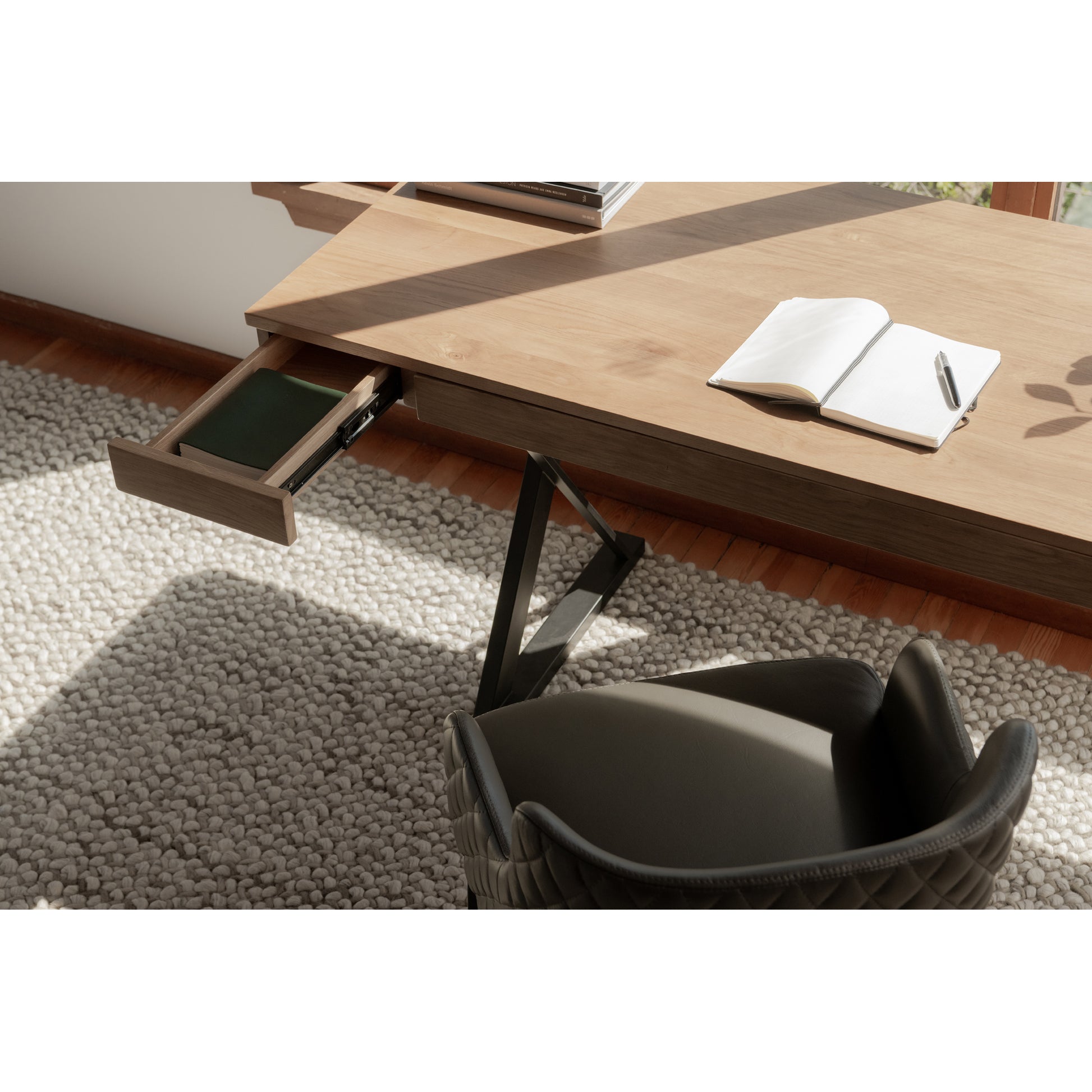 Moes Home Desks Profecto Natural Modern Furniture