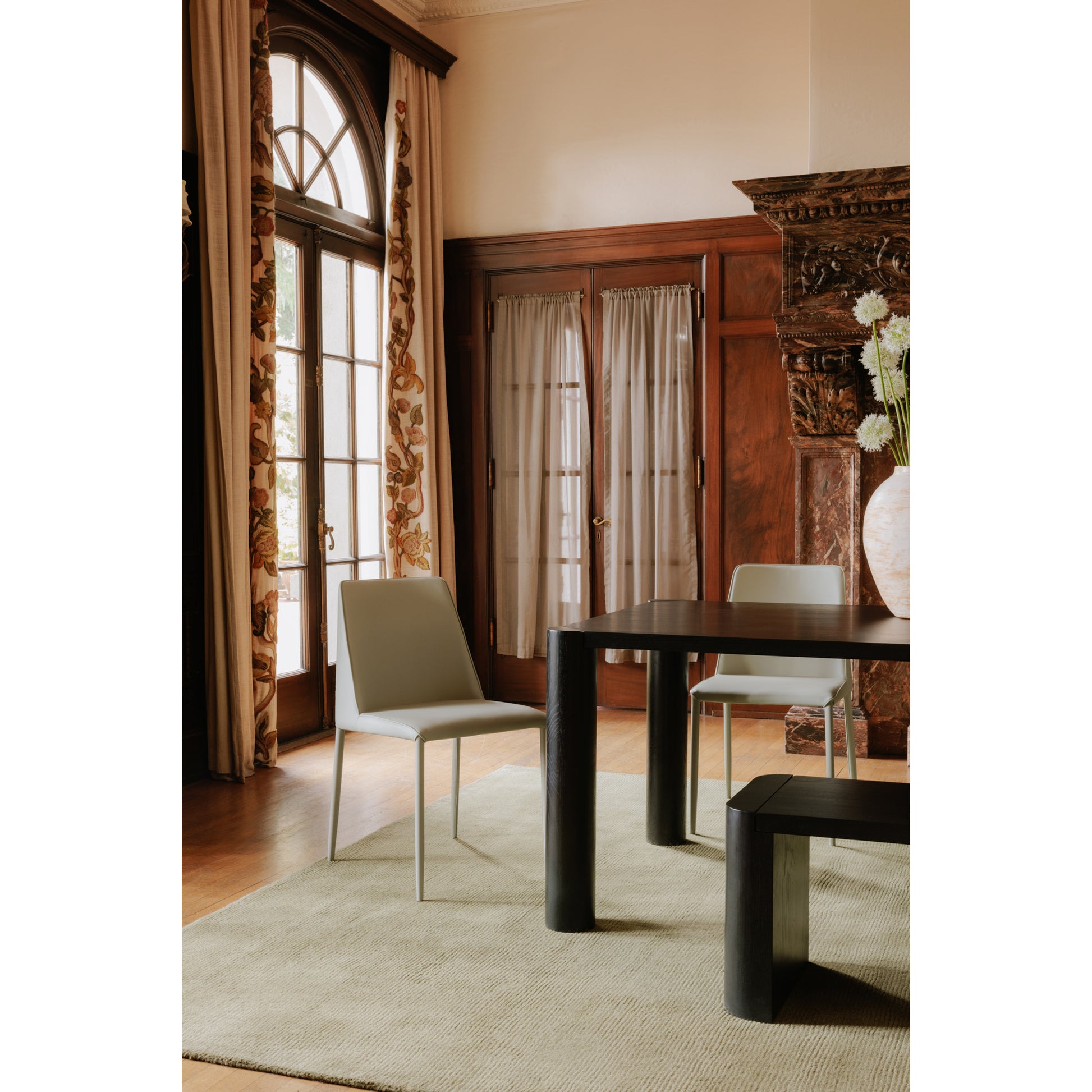Moes Home Dining Tables Post Black Modern Furniture