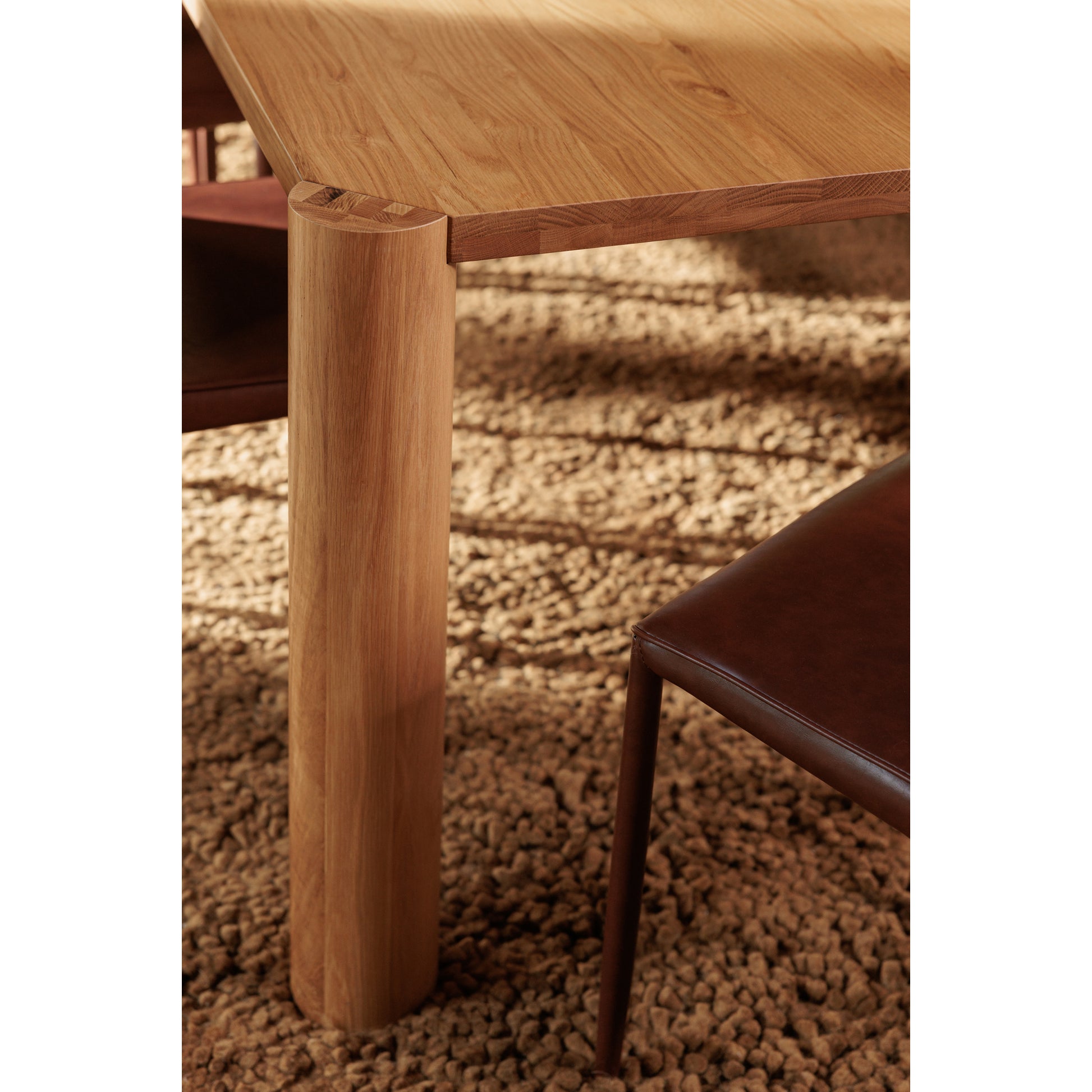 Moes Home Dining Tables Post White Modern Furniture