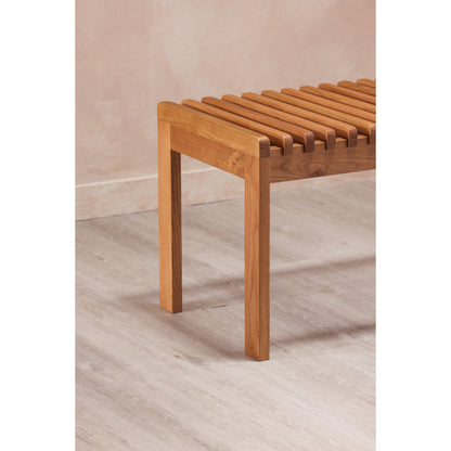 Moes Home Benches Rohe Natural Mid-Century Modern Furniture