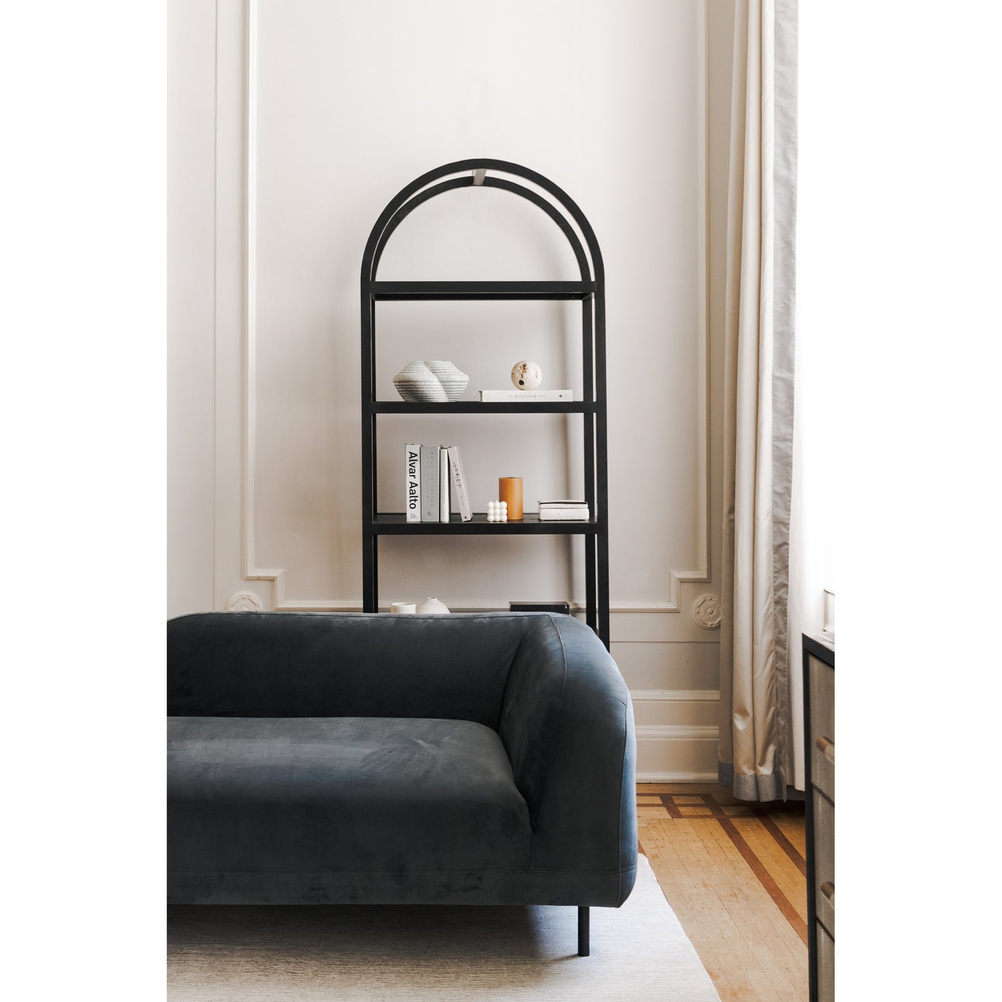 Moes Home Bookshelves Eero Black Contemporary Furniture