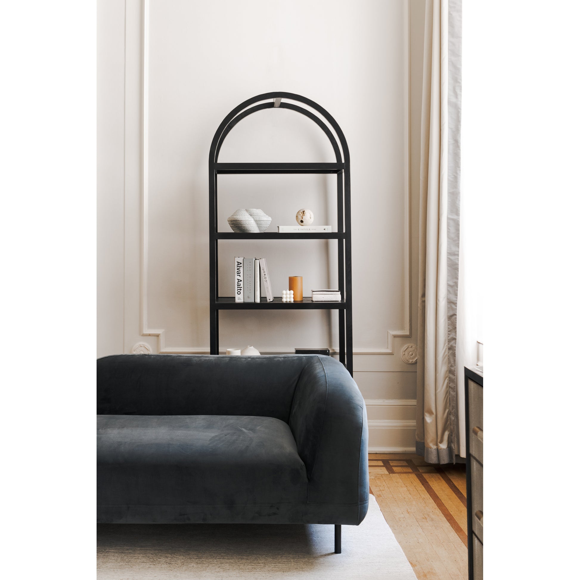 Moes Home Bookshelves Eero Black Contemporary Furniture