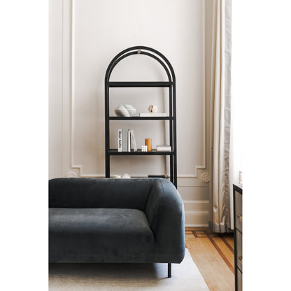 Moes Home Bookshelves Eero Black Contemporary Furniture