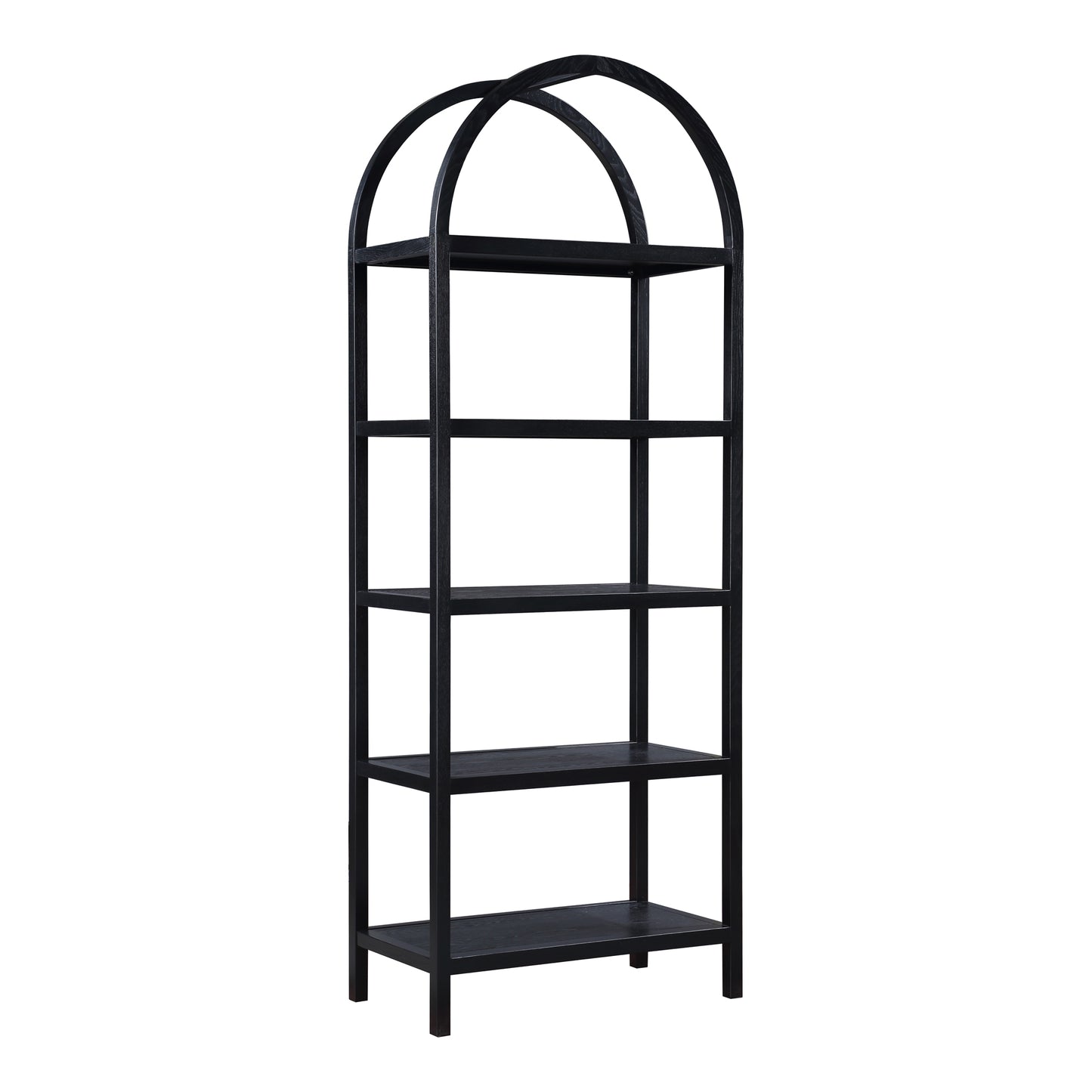 Moes Home Bookshelves Eero Black Contemporary Furniture