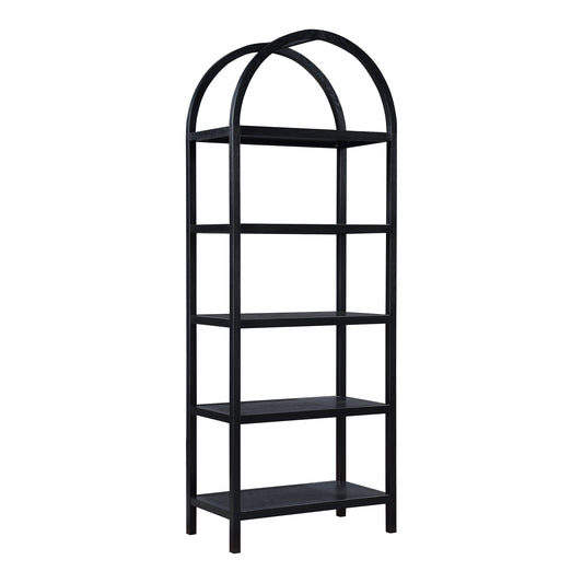 Moes Home Bookshelves Eero Black Contemporary Furniture