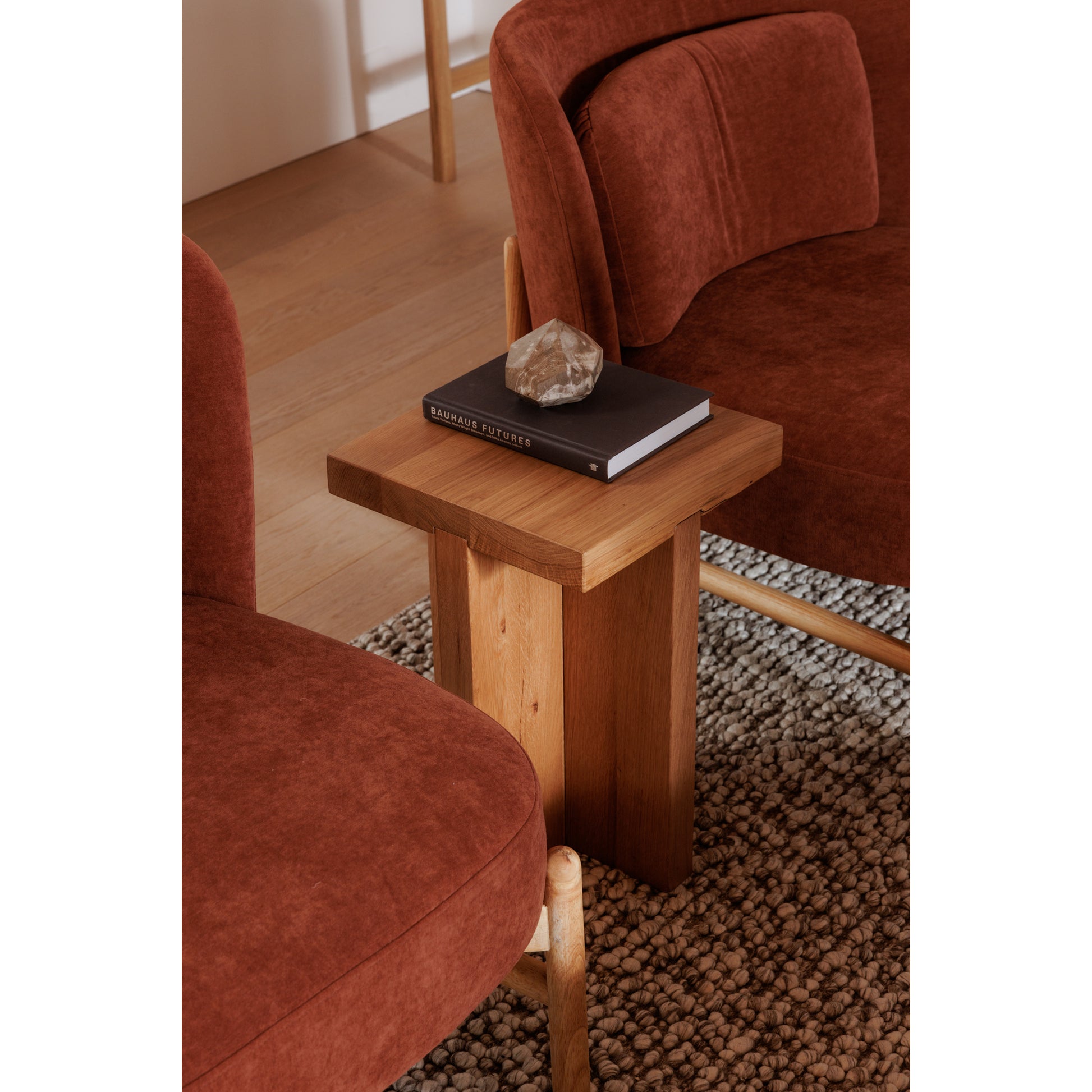 Moes Home Side Table Folke Natural Contemporary Furniture