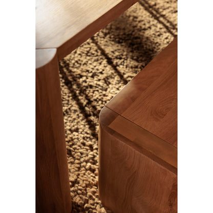 Moes Home Benches Post Natural Modern Furniture