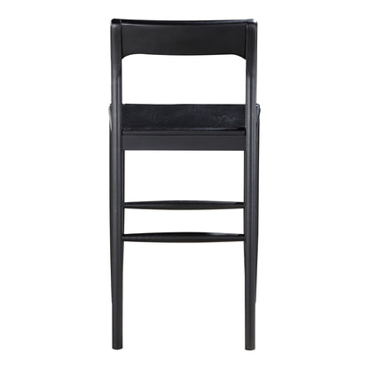 Moes Home Counter Stools Owing Black Mid-Century Modern Furniture