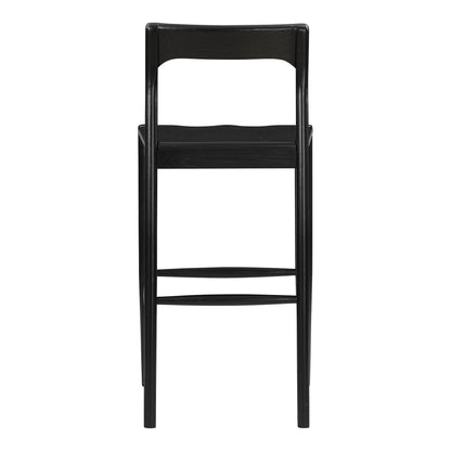 Moes Home Bar Stools Owing Black Mid-Century Modern Furniture
