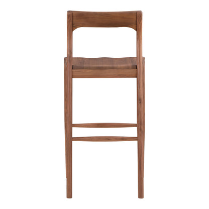 Moes Home Bar Stools Owing Brown Mid-Century Modern Furniture