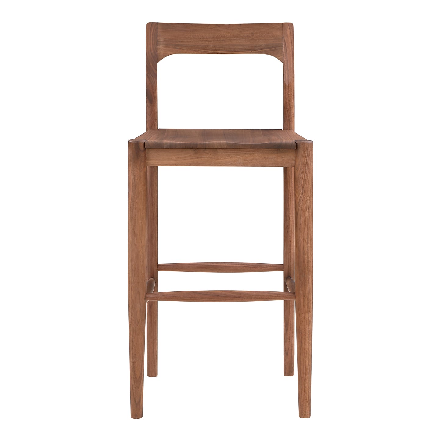 Moes Home Bar Stools Owing Brown Mid-Century Modern Furniture