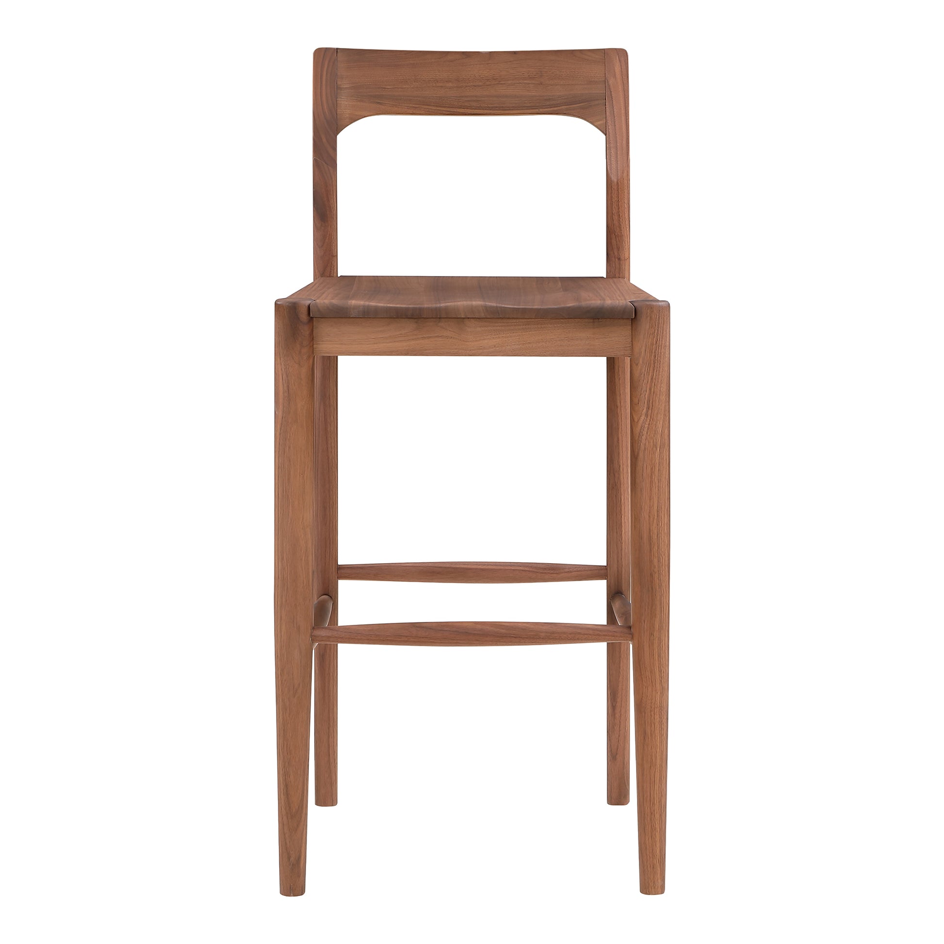 Moes Home Bar Stools Owing Brown Mid-Century Modern Furniture
