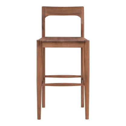 Moes Home Bar Stools Owing Brown Mid-Century Modern Furniture