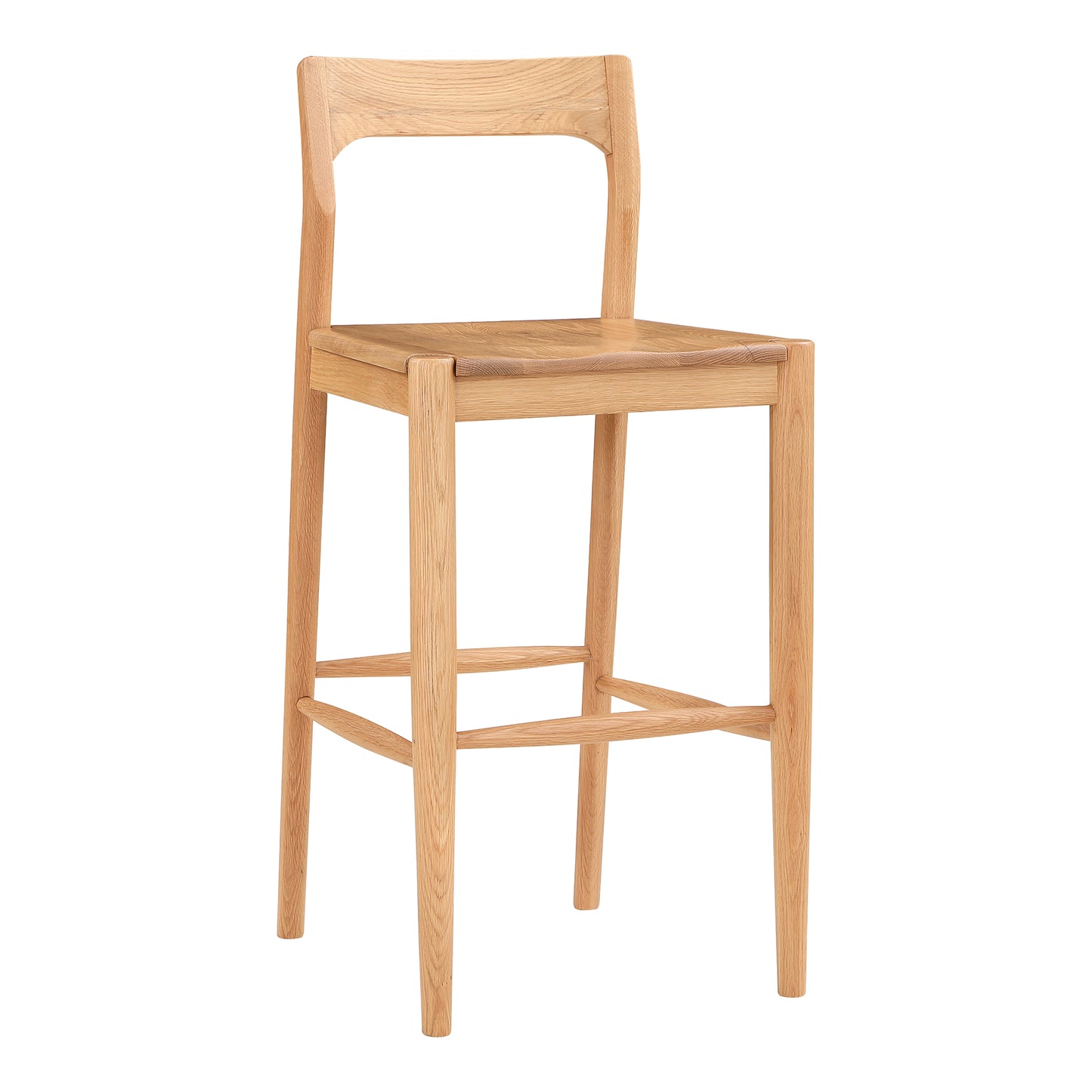 Moes Home Bar Stools Owing Natural Mid-Century Modern Furniture