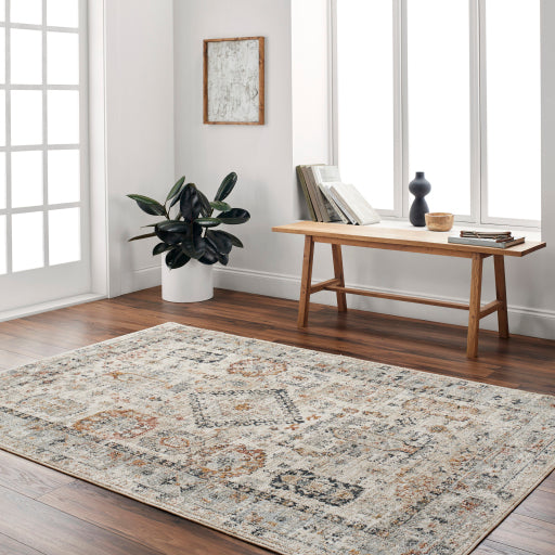 Surya Beckham BCM-2313 Off-White Global Machinemade Rug