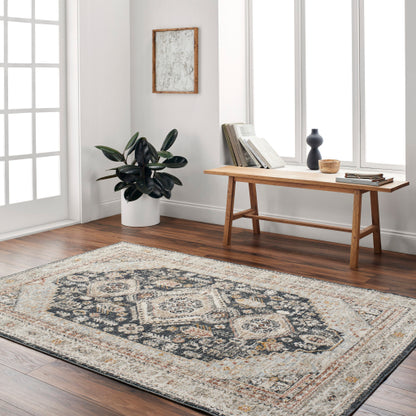 Surya Beckham BCM-2320 Charcoal Traditional Machinemade Rug
