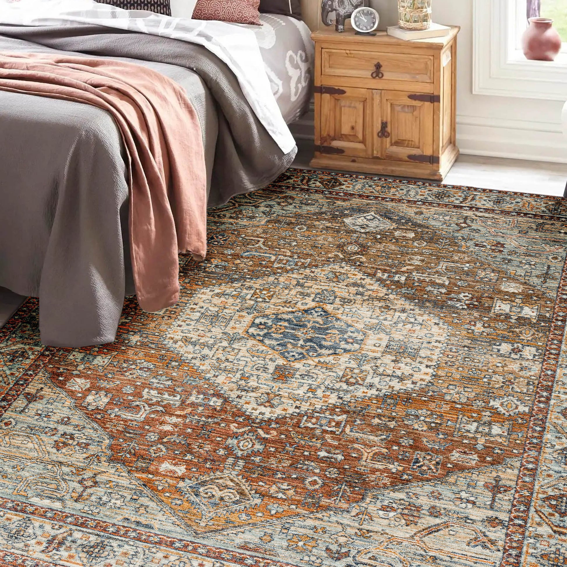Dalyn Rugs Bergama  Paprika  Traditional