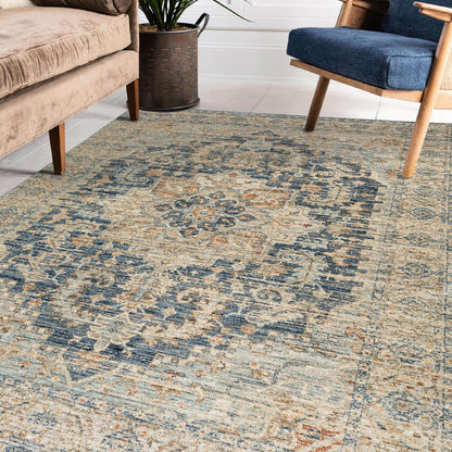 Dalyn Rugs Bergama  Navy  Traditional