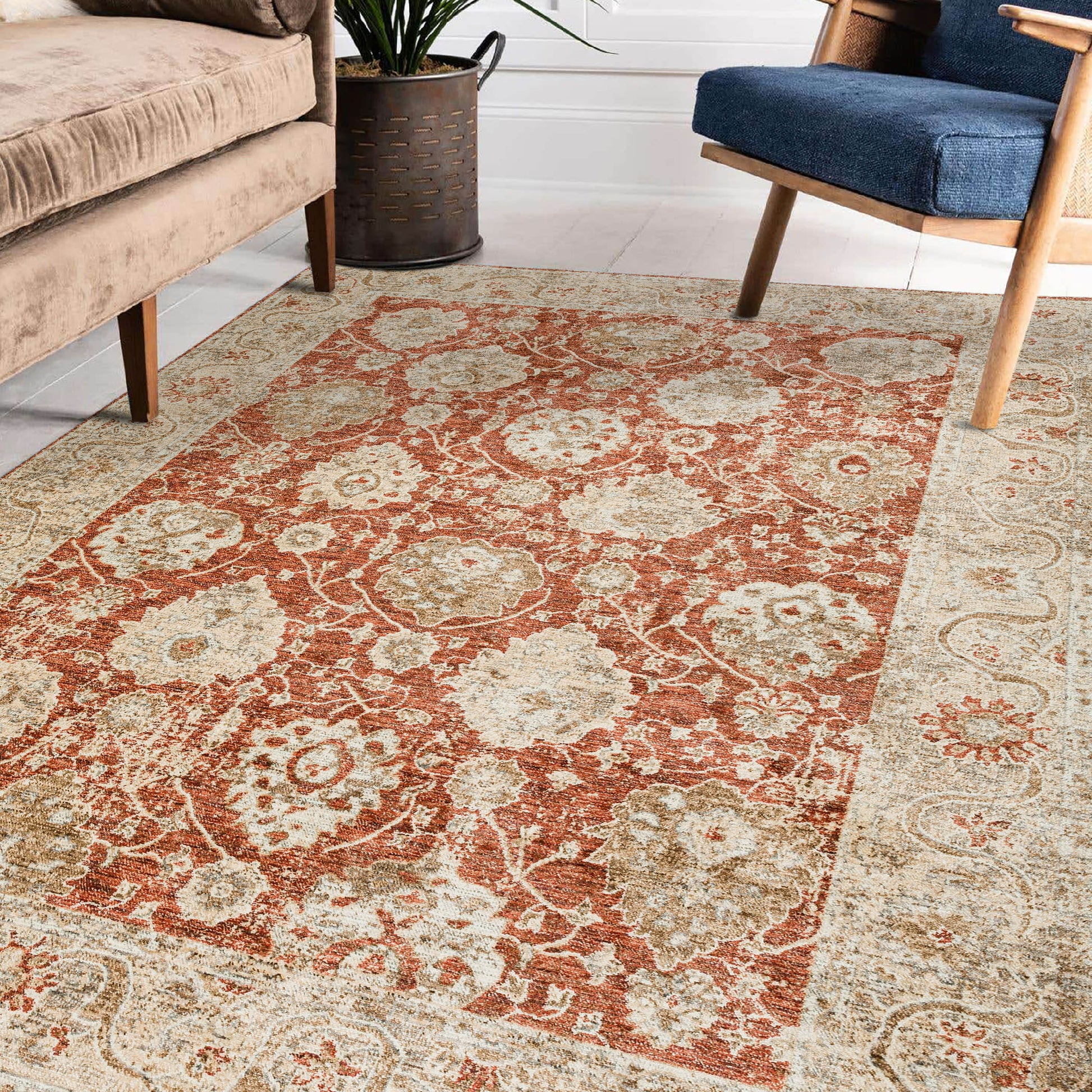 Dalyn Rugs Bergama  Paprika  Traditional