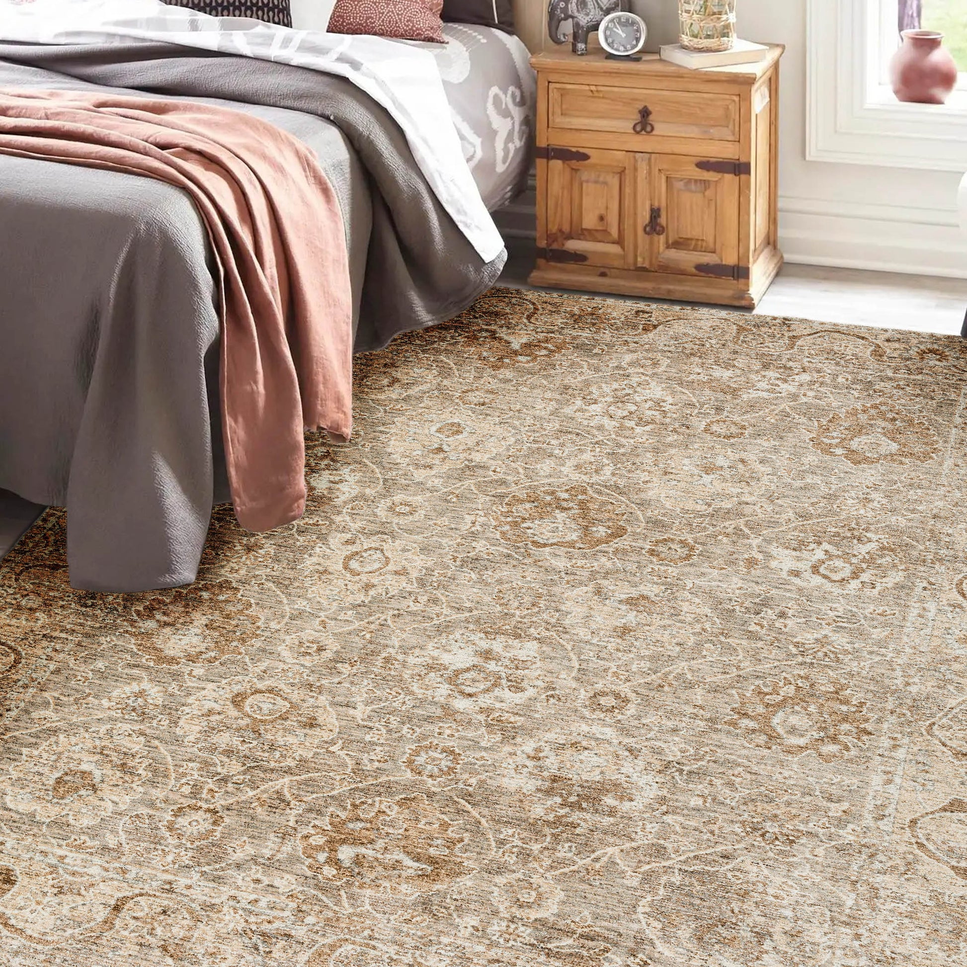 Dalyn Rugs Bergama  Pebble  Traditional