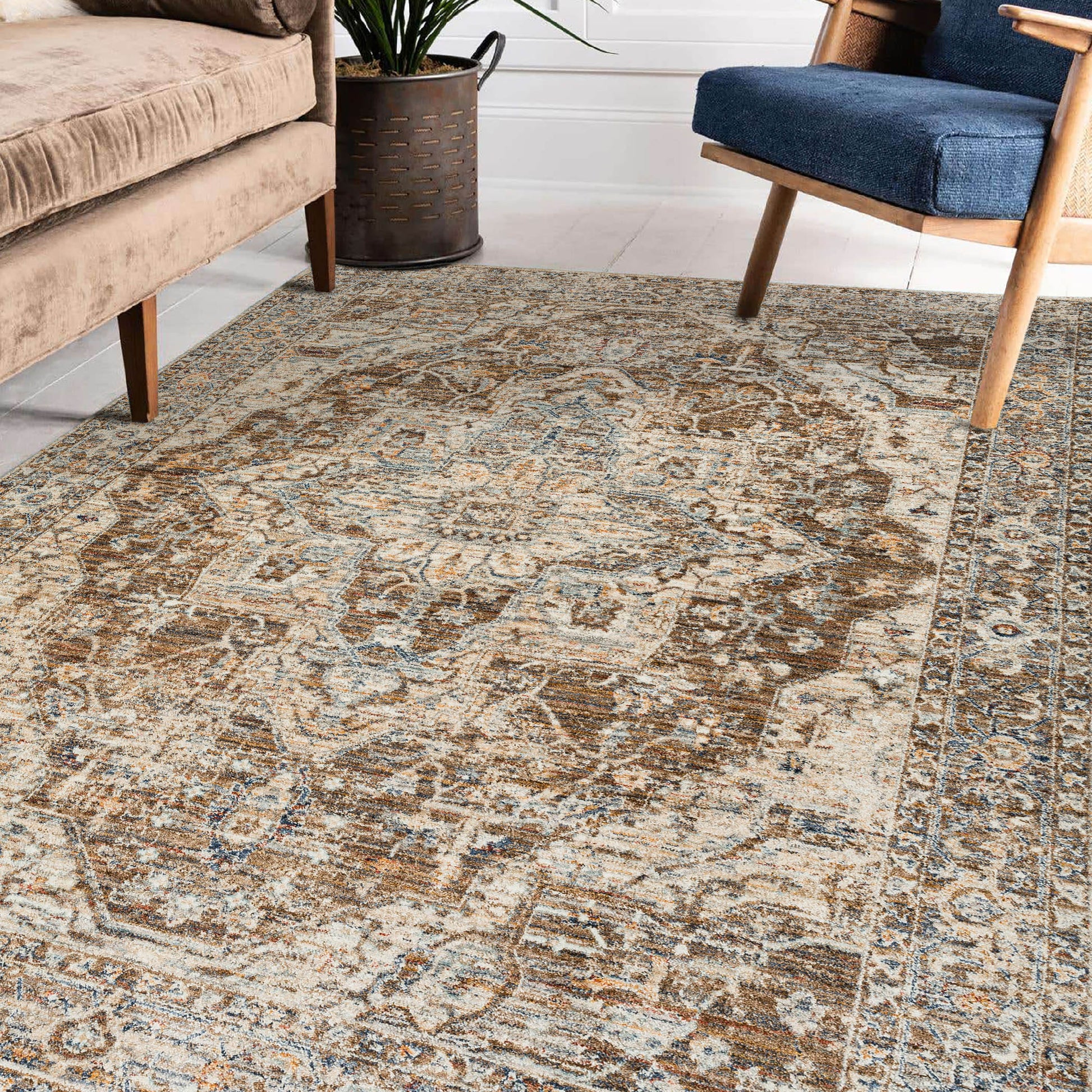 Dalyn Rugs Bergama  Mocha  Traditional