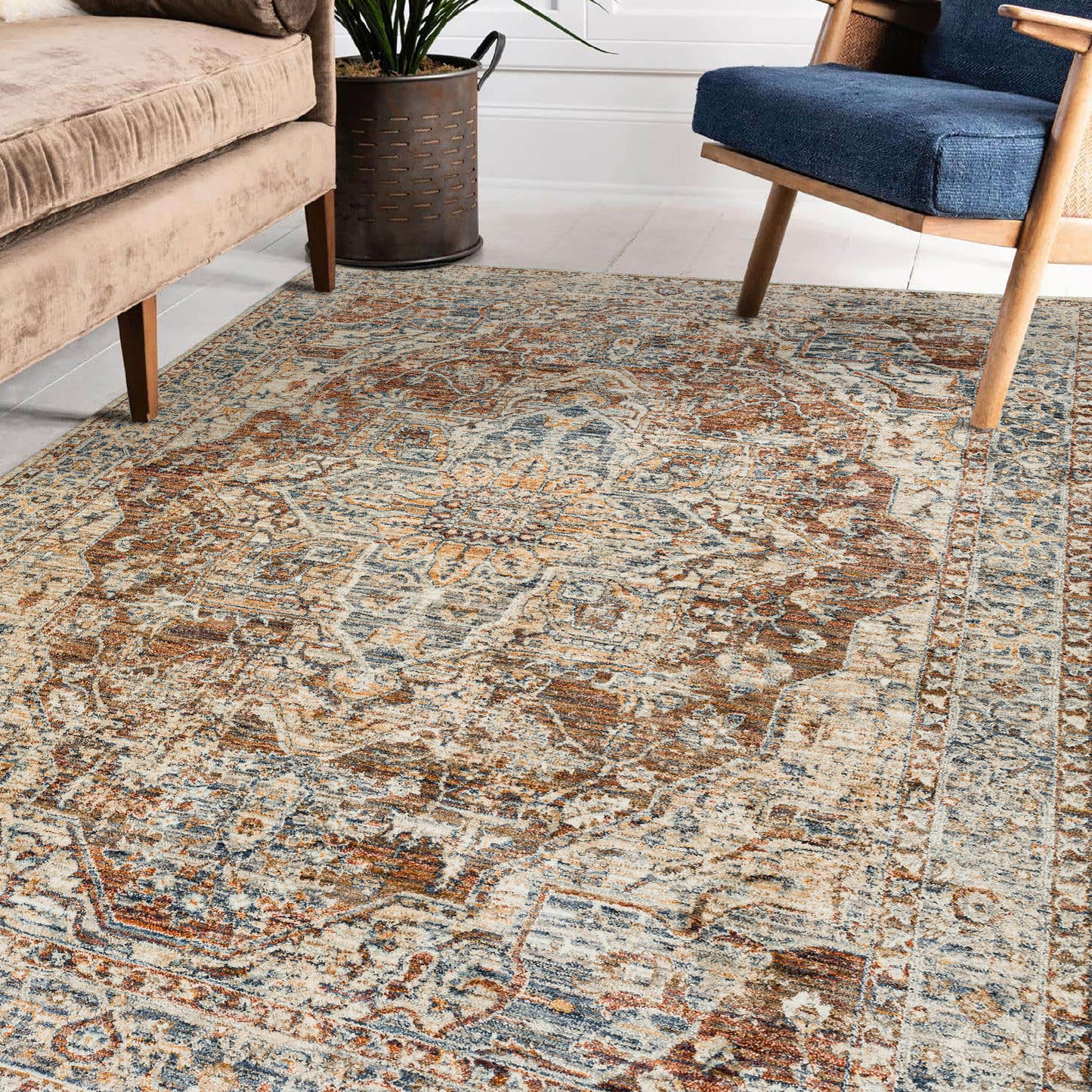 Dalyn Rugs Bergama  Spice  Traditional
