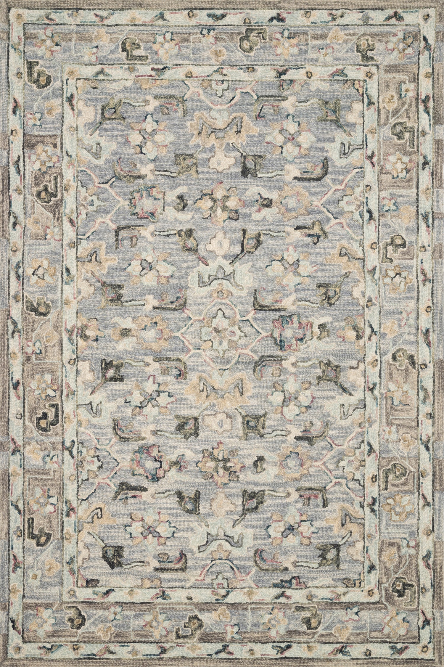 Loloi Beatty  Light Blue Multi Traditional