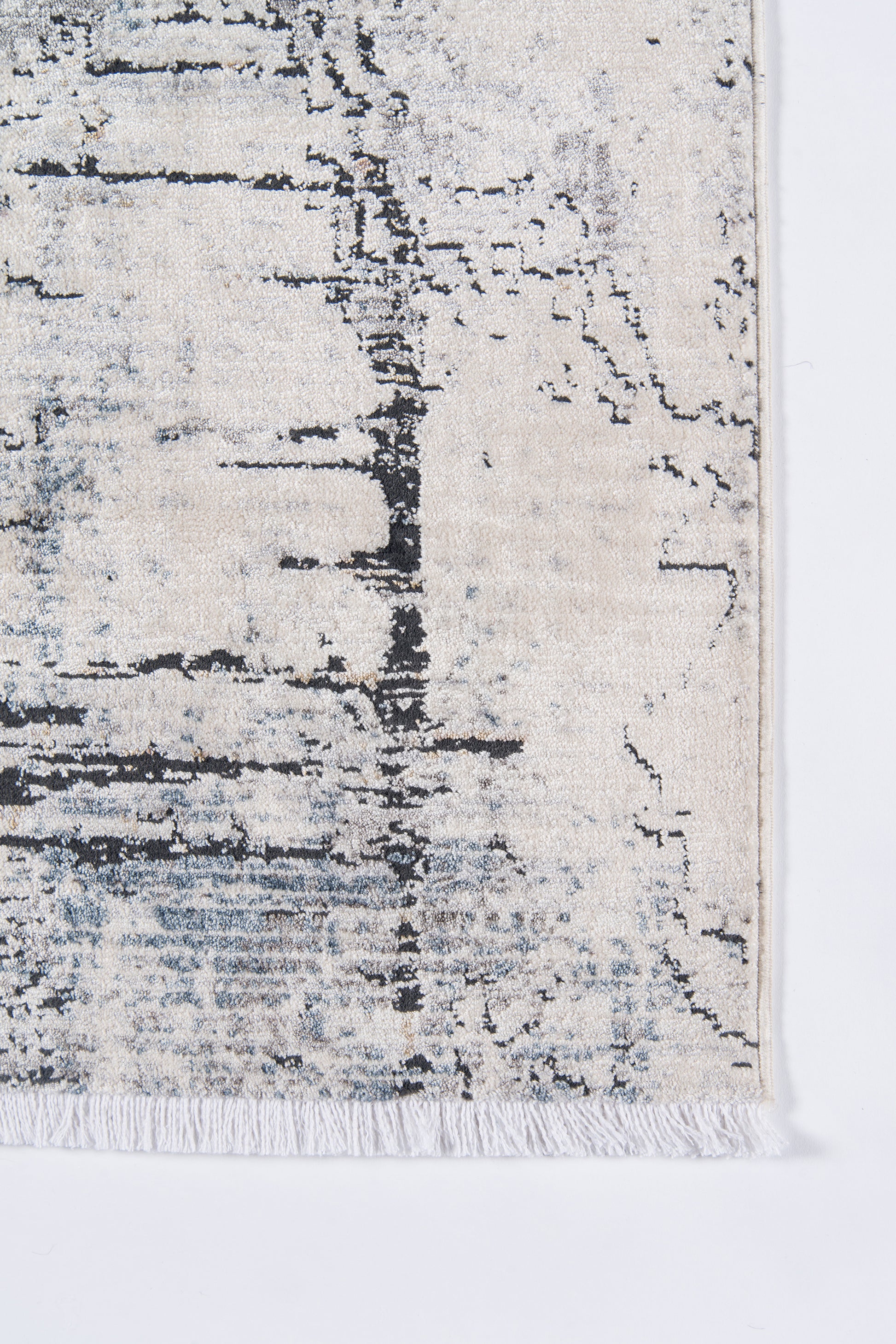 Momeni Bergen  Ivory  Contemporary