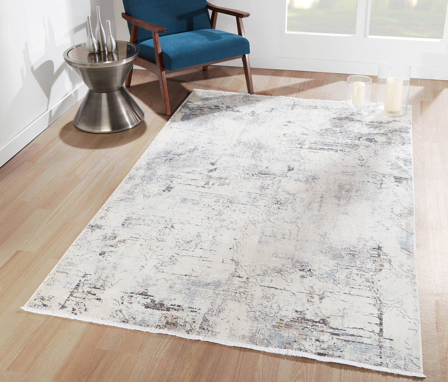 Momeni Bergen  Ivory  Contemporary