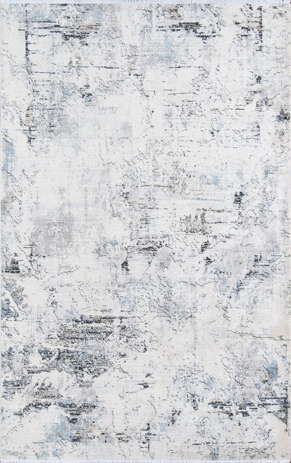 Momeni Bergen  Ivory  Contemporary