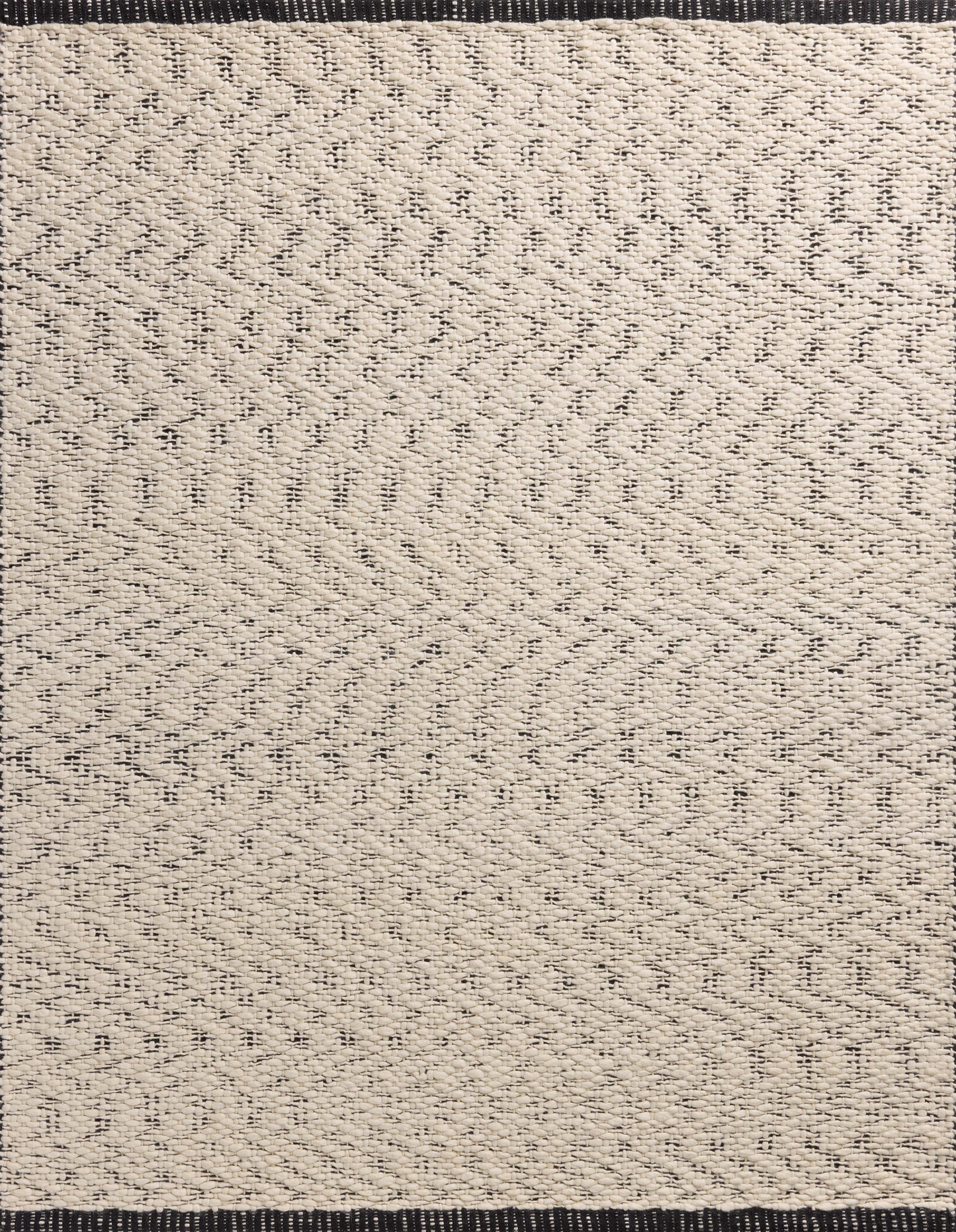 Magnolia Home by Joanna Gaines x Loloi Betty  Ivory Black Transitional