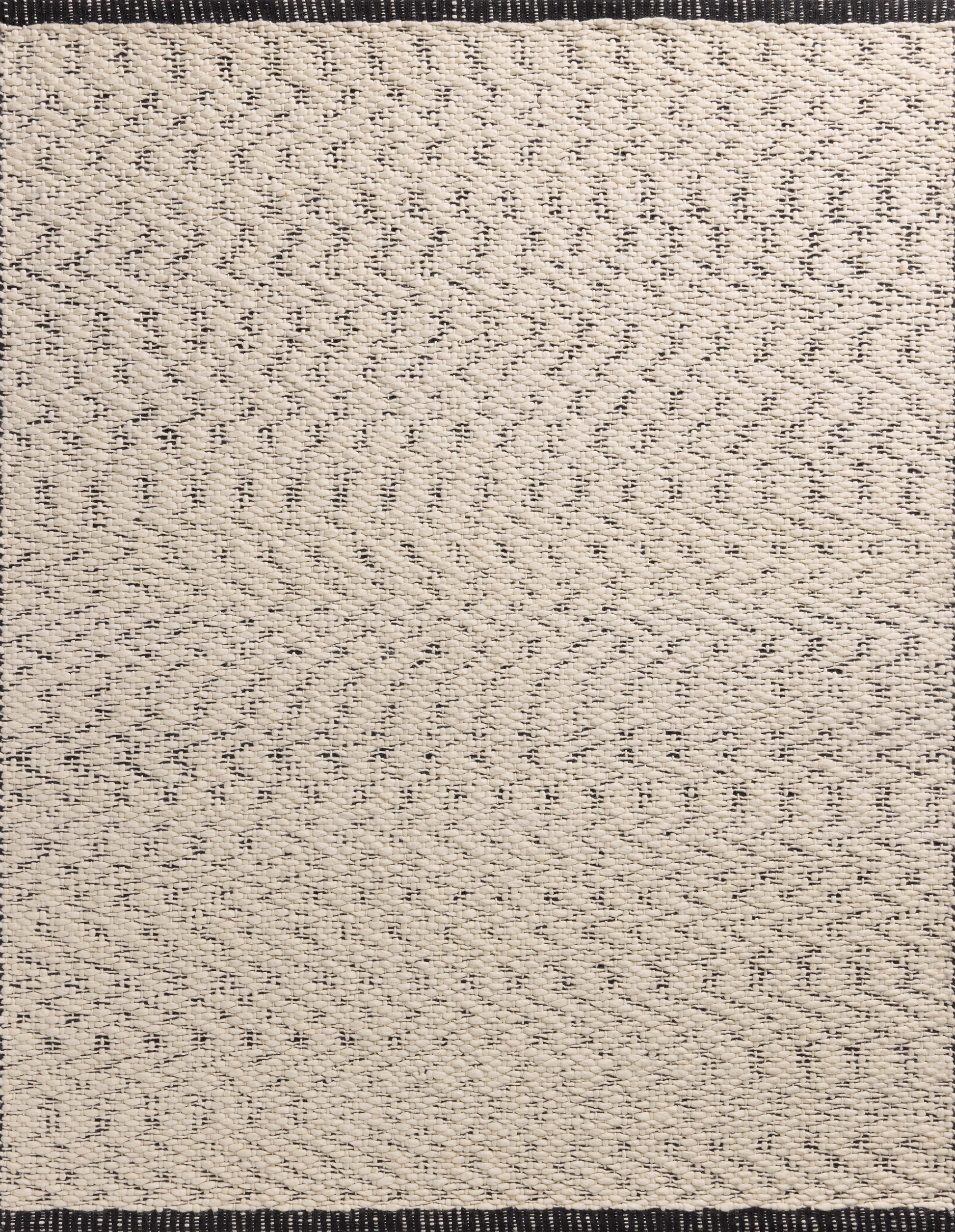 Magnolia Home by Joanna Gaines x Loloi Betty  Ivory Black Transitional
