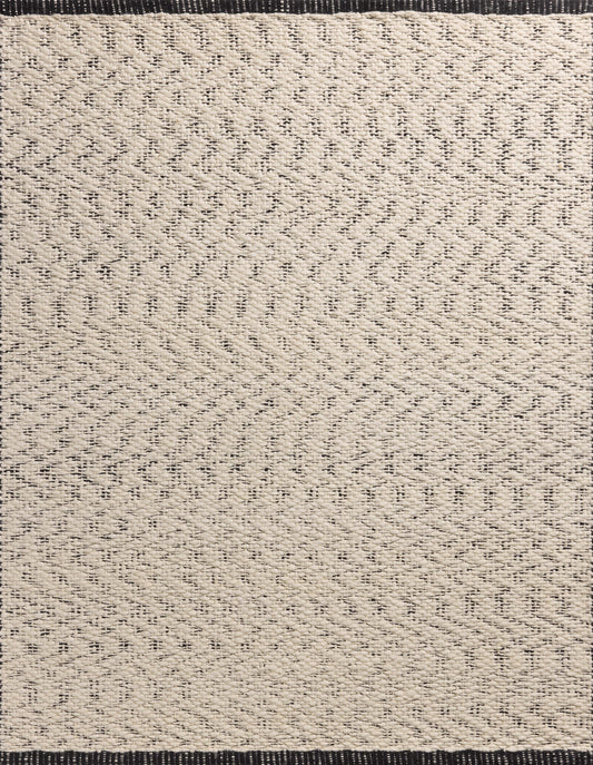 Magnolia Home by Joanna Gaines x Loloi Betty  Ivory Black Transitional