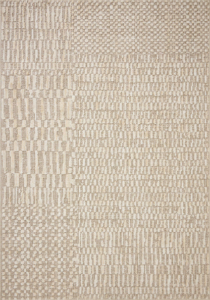 Amber Lewis x Loloi Bexley  Natural Birch Contemporary