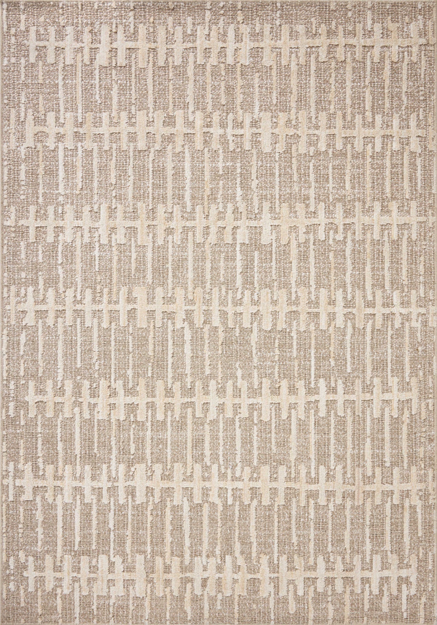 Amber Lewis x Loloi Bexley  Taupe Natural Contemporary