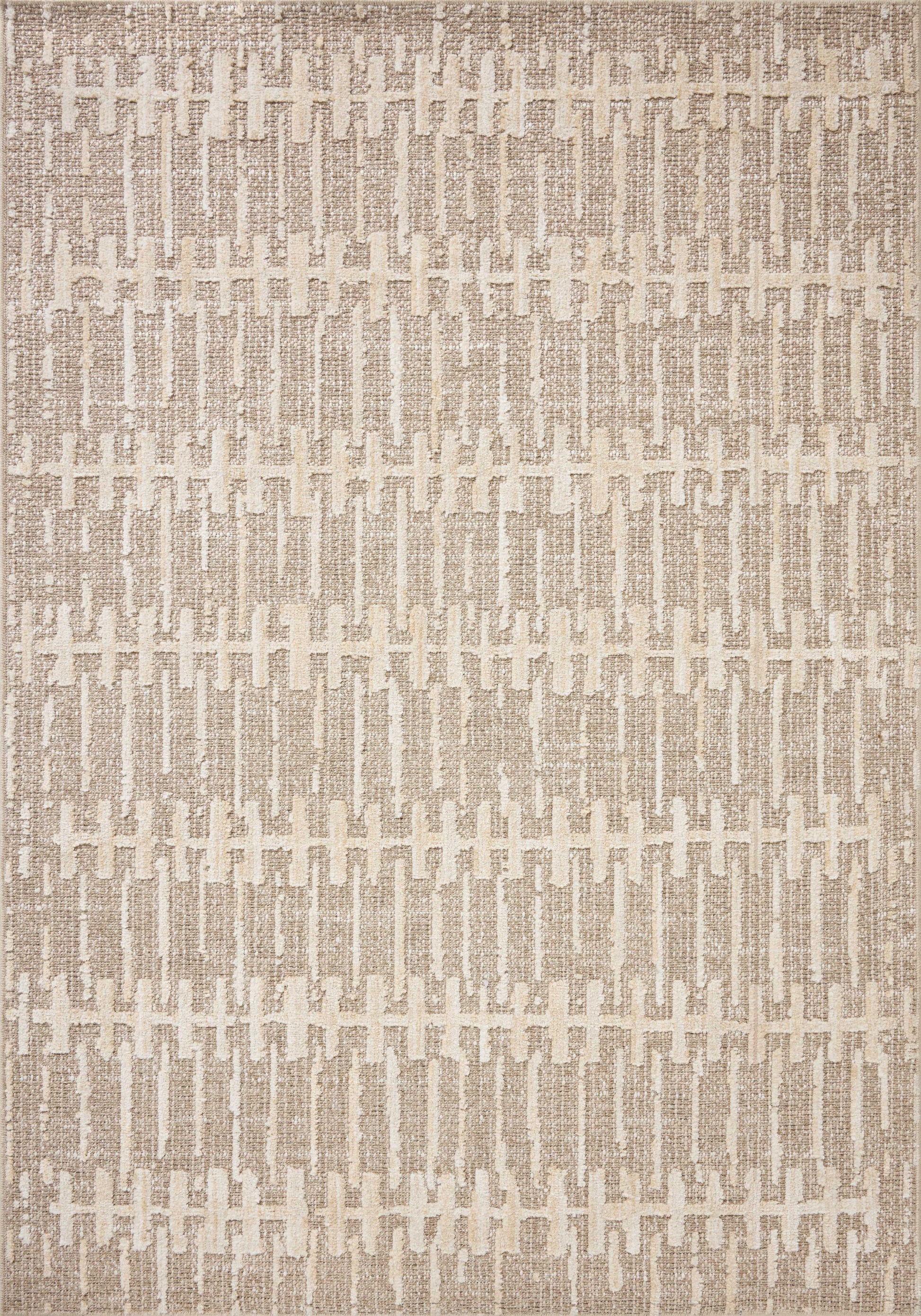 Amber Lewis x Loloi Bexley  Taupe Natural Contemporary